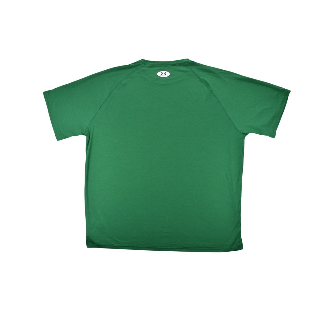 Under Armour HeatGear UA Tech Mens XXL Green Short Sleeve Shirt 1000382 NWT